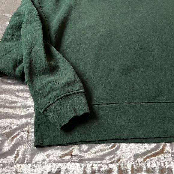 Wat the Brand oversized pine green crewneck size M. Overdyed look see pics - Picture 5 of 10